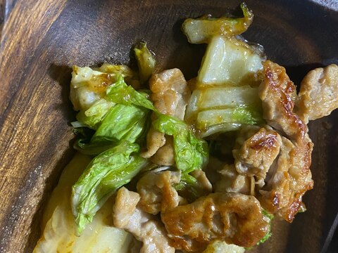 美味い！白菜と豚肉の生姜焼き